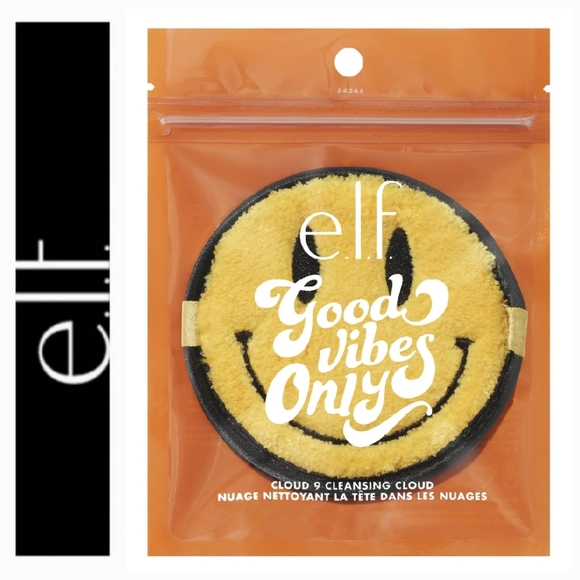 e.l.f. Good Vibes Only Cloud 9 Reusable Makeup Remover Pad - Picture 1 of 6